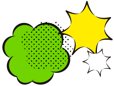 パワフルな装飾画像