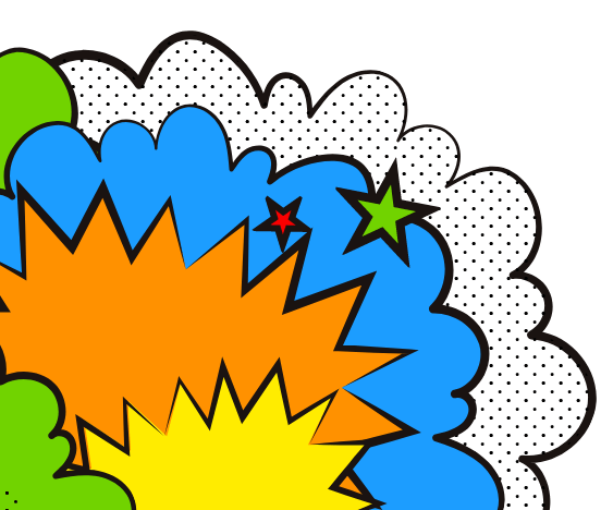 パワフルな装飾のイメージ