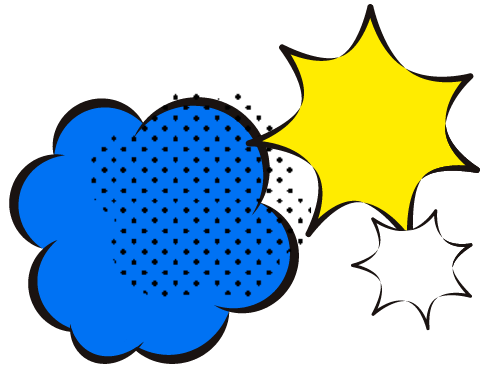 パワフルな装飾のイメージ