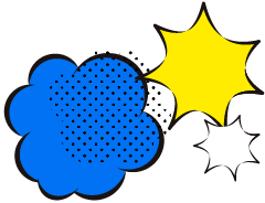 パワフルな装飾のイメージ