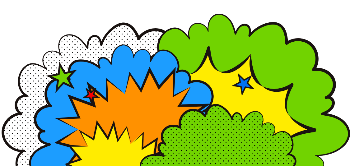 パワフルな装飾のイメージ